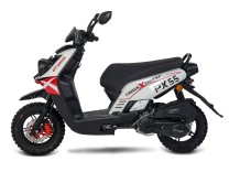 BW Cross - 125ccm 85kmh MOTORROLLER ROT