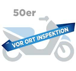 Inspektion Motorroller 50 ccm